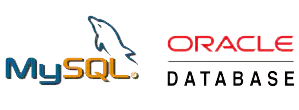 MySQL Oracle logos - transparent